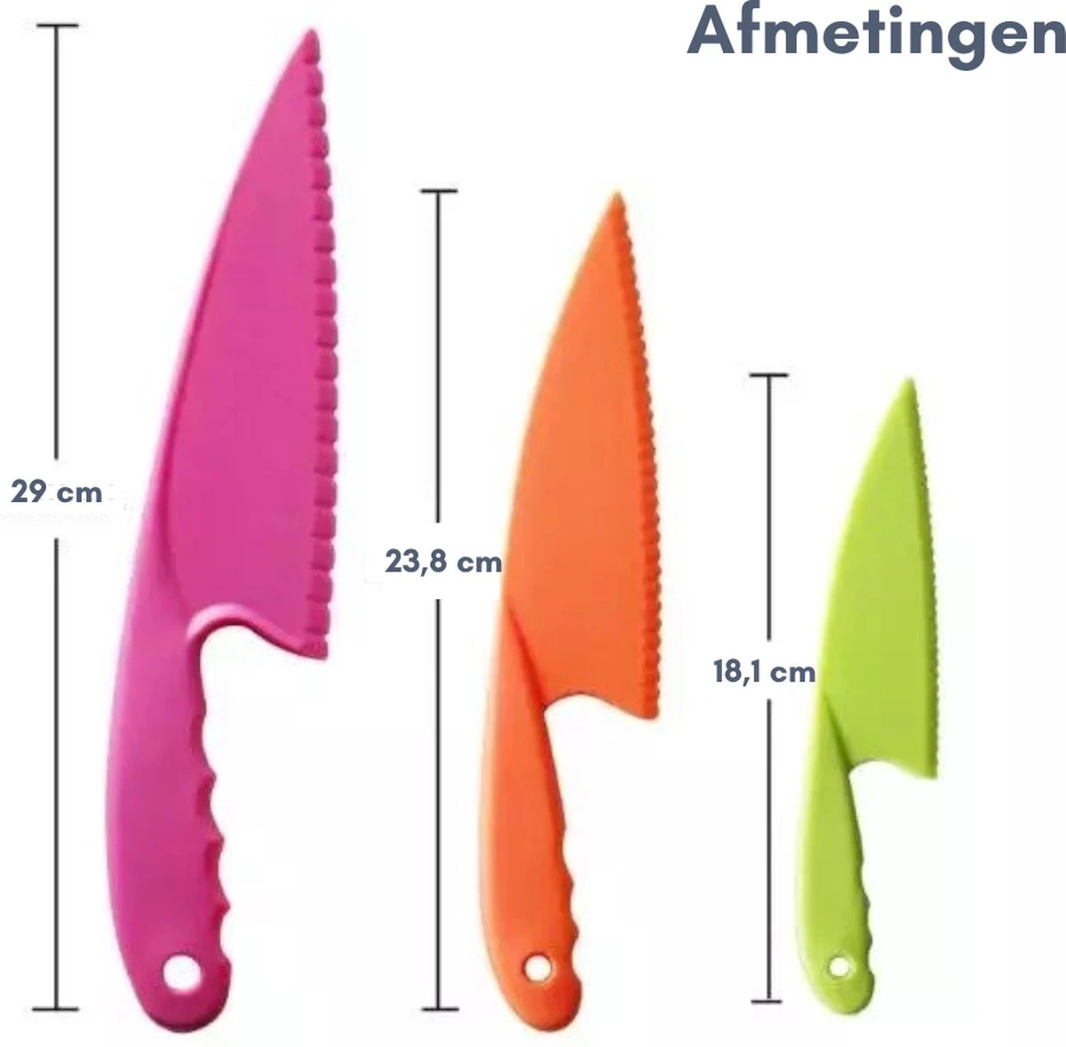 Kindermessen Set – 8 Delig - Kindvriendelijke Messen – Messenset Voor Kinderen – Kindermes - Gekleurde Kindermessen - Koken Met Kinderen - Kindermessen Set Met Snijplank – Uitsteekvormpjes 13 Kindermessen Set – 8 Delig - Kindvriendelijke Messen – Messenset Voor Kinderen – Kindermes - Gekleurde Kindermessen - Koken Met Kinderen - Kindermessen Set Met Snijplank – Uitsteekvormpjes - Afbeelding 11