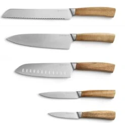 Springlane Messenset Acaciahout - 6-delig Incl. Keramiek Messenblok -Skimask 1200x1179 6