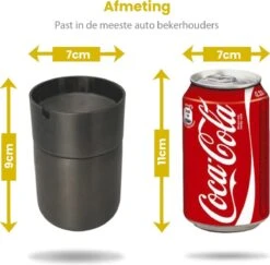 Merkloos Auto Asbak Bekerhouder RVS – 9 X 7 Cm – Zwart – Sigaretten Accessories – Zowel Binnens- Als Buitenshuis 14 Merkloos Auto Asbak Bekerhouder RVS – 9 X 7 Cm – Zwart – Sigaretten Accessories – Zowel Binnens- Als Buitenshuis -Skimask 1200x1180 15