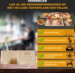 Tapasplank - Borrelplank - Serveerplank - Kaasplank - Hapjesplank - Inclusief Kaasmesjes - Taspasplank Bamboe - Borrelplank Rond - Inclusief Ebook - 41 Cm 15 Tapasplank - Borrelplank - Serveerplank - Kaasplank - Hapjesplank - Inclusief Kaasmesjes - Taspasplank Bamboe - Borrelplank Rond - Inclusief Ebook - 41 Cm -Skimask 1200x1181 19