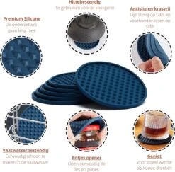 Castagnola Siliconen Onderzetters Met Houder – Onderzetters Voor Glazen – Onderzetters Design – Onderzettersset – Drink Onderzetters – Hoogwaardige Siliconen – Set Van 14 – Blauw 12 Castagnola Siliconen Onderzetters Met Houder – Onderzetters Voor Glazen – Onderzetters Design – Onderzettersset – Drink Onderzetters – Hoogwaardige Siliconen – Set Van 14 – Blauw -Skimask 1200x1182 23