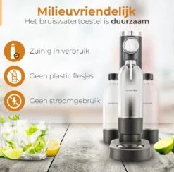 LunaVida's Nieuwe SodaMaker - Bruiswatertoestel - Zwart 21 LunaVida's Nieuwe SodaMaker - Bruiswatertoestel - Zwart -Skimask 1200x1186 16