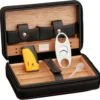 Luxe Humidor Sigaren Set - Sigarendoos Leer Zwart - Sigarenkoker - Cabinet - Reis - Cadeauset - Incl. Accessoires -Skimask 1200x1186 27