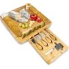 KitchenBrothers Borrelplank - Tapasplank - Uitschuifbaar - Complete Set Met Messen - Bamboe 2 KitchenBrothers Borrelplank - Tapasplank - Uitschuifbaar - Complete Set Met Messen - Bamboe -Skimask 1200x1186 30