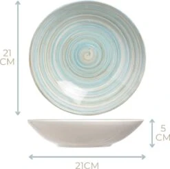 Cosy&Trendy Serviesset 24-delig Turbolino Blauw -Skimask 1200x1190 9