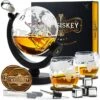 Whisiskey Whiskey Karaf - Wereldbol - Luxe Whisky Karaf Set - 0,9 L - Decanteer Karaf - Whiskey Set - Incl. 4 RVS Whiskey Stones, 2 Whiskey Glazen & Extra Accessoires - Cadeau Voor Man & Vrouw 2 Whisiskey Whiskey Karaf - Wereldbol - Luxe Whisky Karaf Set - 0,9 L - Decanteer Karaf - Whiskey Set - Incl. 4 RVS Whiskey Stones, 2 Whiskey Glazen & Extra Accessoires - Cadeau Voor Man & Vrouw -Skimask 1200x1191 13