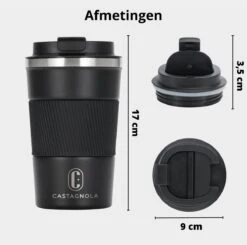 Castagnola Design RVS Koffiebeker To Go - Zwart - 380ml - Thermosbeker - Theebeker 17 Castagnola Design RVS Koffiebeker To Go - Zwart - 380ml - Thermosbeker - Theebeker -Skimask 1200x1191 25
