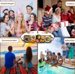 Tapasplank - Borrelplank - Serveerplank - Kaasplank - Hapjesplank - Inclusief Kaasmesjes - Inclusief Onderzetters - Taspasplank Bamboe - Tapas Servies - Inclusief Ebook - 70 Cm -Skimask 1200x1191 37