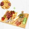 JoFlow® Premium Borrelplank Of Tapasplank Bamboe Hout | Kaasplank Of Serveerplank| INCL. EXTRA Tapas Schaaltje 1 JoFlow® Premium Borrelplank Of Tapasplank Bamboe Hout | Kaasplank Of Serveerplank| INCL. EXTRA Tapas Schaaltje -Skimask 1200x1193 30