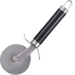 Pizza Snijder - Pizza Mes - Pizza Roller - Pizza Rolmes - Deegsnijder - Pizzasnijder - Pizzames - Pizzaroller - RVS - Professioneel Pizzames