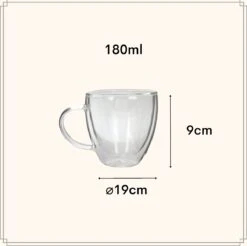 OTIX Dubbelwandige Koffieglazen - Koffiekopjes - 180 Ml - Set Van 4 - Transparant - Latte Macchiato Glazen 17 OTIX Dubbelwandige Koffieglazen - Koffiekopjes - 180 Ml - Set Van 4 - Transparant - Latte Macchiato Glazen -Skimask 1200x1195 23