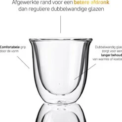 Dubbelwandige ESPRESSO Glazen Van Borosilicaat - Warme En Koude Dranken Kopjes - 70 ML - Set Van 6 24 Dubbelwandige ESPRESSO Glazen Van Borosilicaat - Warme En Koude Dranken Kopjes - 70 ML - Set Van 6 -Skimask 1200x1195 27