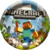 Minecraft Bordjes 8 Stuks 18 Cm - Verjaardag-party-kinderfeest - Feestbordjes - Minecraft Papieren Bordjes - -Skimask 1200x1195 47