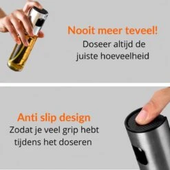 Merkloos Olijfolie Sprayer - Inclusief Accessoires - Oliefles - Cooking Spray - Olijfolie Fles -Skimask 1200x1195 64