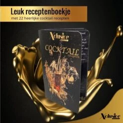 Xclusive-lifestyle® Luxe Cocktail Set - 16-Delige Cocktailset - Cocktail Shaker - 750ml - Robuuste Bamboe Houder - Nederlandstalig Receptboekje En RVS Cocktailrietjes - Luxe Cadeauverpakking - Een Uniek Kado -Skimask 1200x1197 17