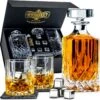Whisiskey Whiskey Karaf - Klassiek - Whiskey Glazen - Luxe Whiskey Karaf Set - 0,9 L – Decanteer Set - Whisky Set - Incl. 2 Tumbler Glazen - Peaky Blinders - Cadeau Voor Man & Vrouw -Skimask 1200x1197 18