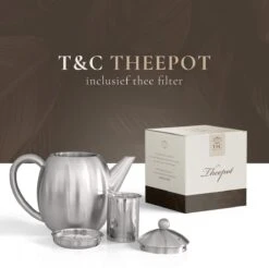T&C Theepot Met Filter En Dubbelwandig - 1,2L - Matte Grijs 16 T&C Theepot Met Filter En Dubbelwandig - 1,2L - Matte Grijs -Skimask 1200x1197 31