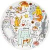 Blond Amsterdam, Dier: Bord 22cm Cat Lover -Skimask 1200x1197 44
