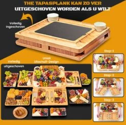 Tapasplank - Borrelplank - Serveerplank - Kaasplank - Hapjesplank - Inclusief Kaasmesjes - Taspasplank Bamboe - Borrelplank Rond - Inclusief Ebook - 41 Cm 12 Tapasplank - Borrelplank - Serveerplank - Kaasplank - Hapjesplank - Inclusief Kaasmesjes - Taspasplank Bamboe - Borrelplank Rond - Inclusief Ebook - 41 Cm -Skimask 1200x1197 55
