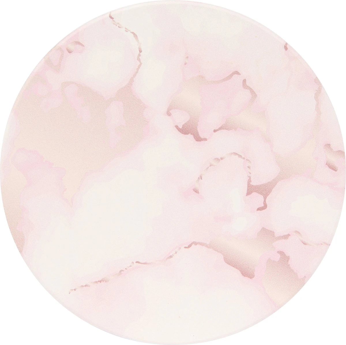 Castagnola Keramische Onderzetters Met Houder – Onderzetters Voor Glazen – Onderzetters Design – Onderzettersset – Drink Onderzetters – Keramisch – Kurk – Set Van 6 – Roze/Wit 4 Castagnola Keramische Onderzetters Met Houder – Onderzetters Voor Glazen – Onderzetters Design – Onderzettersset – Drink Onderzetters – Keramisch – Kurk – Set Van 6 – Roze/Wit - Afbeelding 2