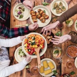 Haago 100 Biologisch Afbreekbare Ronde Borden Set Van Suikerriet, Large (26cm) En Small (18cm) - Milieuvriendelijk En Composteerbaar 12 Haago 100 Biologisch Afbreekbare Ronde Borden Set Van Suikerriet, Large (26cm) En Small (18cm) - Milieuvriendelijk En Composteerbaar -Skimask 1200x1199 15