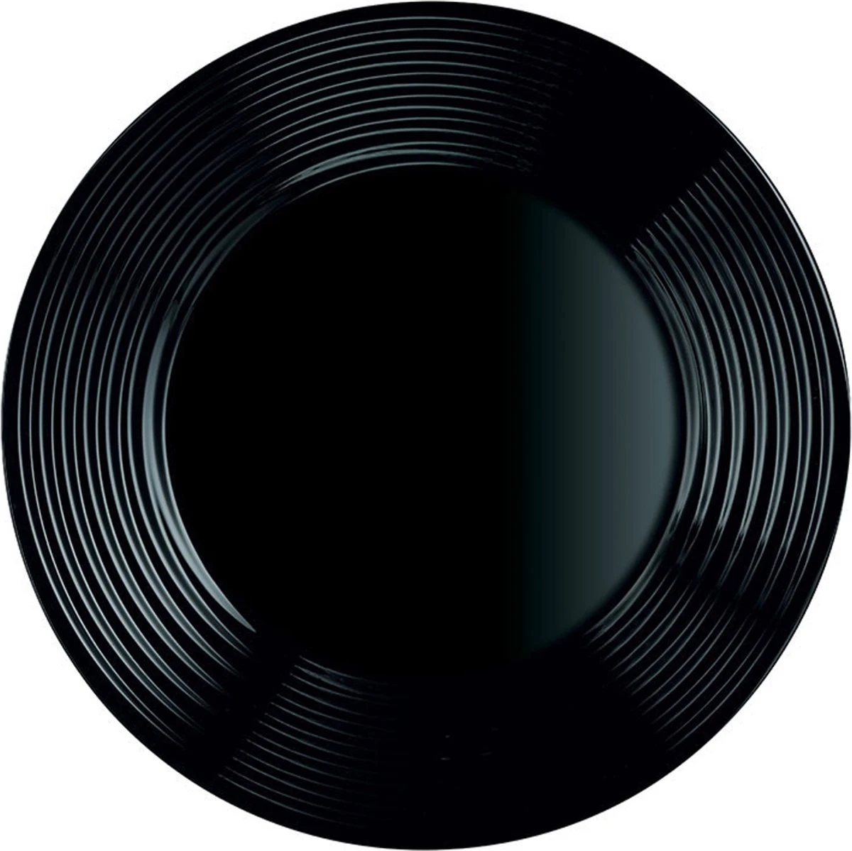 Luminarc Harena Serviesset - Zwart - 19-delig - 6 Persoons 7 Luminarc Harena Serviesset - Zwart - 19-delig - 6 Persoons - Afbeelding 5