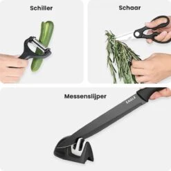 Eagle Messenset Met Blok - Complete 17 Delige Set - Messenslijper - Messenblok - Zwart -Skimask 1200x1199