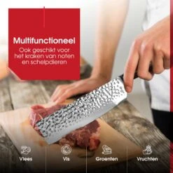 Master Knives Professioneel Japans Koksmes 20 CM - Keukenmes Van Hoogwaardig Damascus Staal - Ergonomisch Houten Handvat -Skimask 1200x1200 109