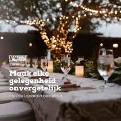 LaCardia Bestekset Glans Zwart – 24-delig Bestek – 6 Persoons – Bestek Zwart Voor 6 Personen -Skimask 1200x1200 1122