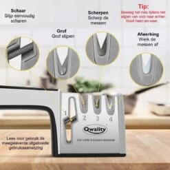 Messenslijper – Doortrekslijper Set - Messen En Scharen Slijpen - Scharenslijper - 4-in-1 – INCLUSIEF 2x Snijbestendige Handschoen - Qwality 14 Messenslijper – Doortrekslijper Set - Messen En Scharen Slijpen - Scharenslijper - 4-in-1 – INCLUSIEF 2x Snijbestendige Handschoen - Qwality -Skimask 1200x1200 114