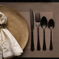 OEC Kitchen Bestekset 36-delig - Zwart - 6 Persoons - Steakmessen - Messen - Vorken - Lepels - RVS 13 OEC Kitchen Bestekset 36-delig - Zwart - 6 Persoons - Steakmessen - Messen - Vorken - Lepels - RVS -Skimask 1200x1200 1145