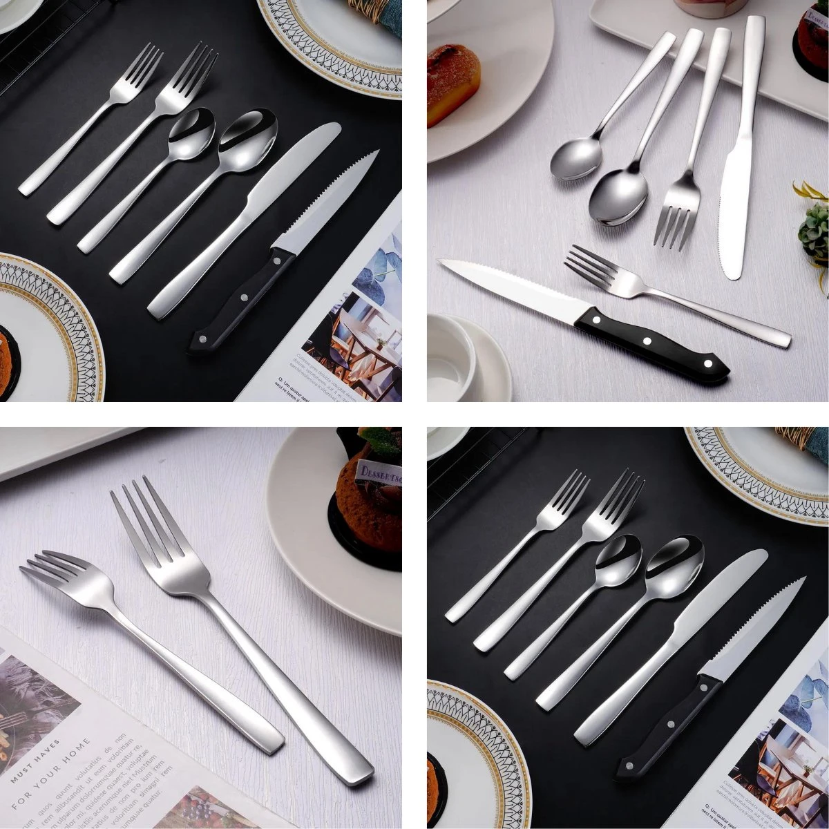 Veluw Bestekset 4 Persoons - Barcelona Bestekset 24 Delig - RVS 18/0 5 Veluw Bestekset 4 Persoons - Barcelona Bestekset 24 Delig - RVS 18/0 - Afbeelding 3