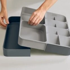 Joseph Joseph Bestek Organizer Uitschuifbaar - Grijs - Sorteervakken & Uitschuifbaar -Skimask 1200x1200 1281