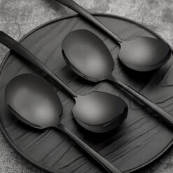 House Of Husk® Opscheplepel Set - Zwart - Serveerlepel - Groetelepel - Aardappellepel - 21cm - RVS - 4 Stuks 10 House Of Husk® Opscheplepel Set - Zwart - Serveerlepel - Groetelepel - Aardappellepel - 21cm - RVS - 4 Stuks -Skimask 1200x1200 1318