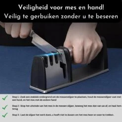 Muntel® 4-in-1 Professionele Messenslijper – Doortrekslijper – Anti Slip – Schaarslijper & Messen Slijper – RVS -Skimask 1200x1200 139