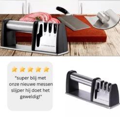 Muntel® 4-in-1 Professionele Messenslijper – Doortrekslijper – Anti Slip – Schaarslijper & Messen Slijper – RVS -Skimask 1200x1200 146