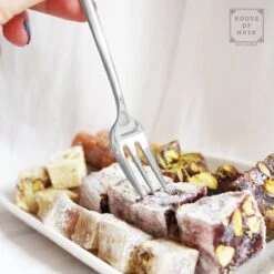 House Of Husk® Zilveren Gebaksvorkjes - Dessertvorken - Taartvorkjes - Cocktailvorken - Klein Vorkjes - 12 Stuks - RVS - 14cm -Skimask 1200x1200 1464