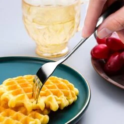 House Of Husk® Gebaksvorkjes - Dessertvorken - Taartvorkjes - Cocktailvorken - Klein Vorkjes - 12 Stuks - RVS - Zilver -Skimask 1200x1200 1471