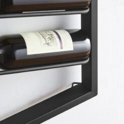 IN.HOMEXL Sandd - Hangend Wijnrek - Industrieel Flessenrek - Minimalistisch - Zwart - Metaal - Voor 3 Wijnflessen - 40 X 7 X 60 Cm 16 IN.HOMEXL Sandd - Hangend Wijnrek - Industrieel Flessenrek - Minimalistisch - Zwart - Metaal - Voor 3 Wijnflessen - 40 X 7 X 60 Cm -Skimask 1200x1200 1645