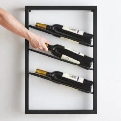 IN.HOMEXL Sandd - Hangend Wijnrek - Industrieel Flessenrek - Minimalistisch - Zwart - Metaal - Voor 3 Wijnflessen - 40 X 7 X 60 Cm 18 IN.HOMEXL Sandd - Hangend Wijnrek - Industrieel Flessenrek - Minimalistisch - Zwart - Metaal - Voor 3 Wijnflessen - 40 X 7 X 60 Cm -Skimask 1200x1200 1647