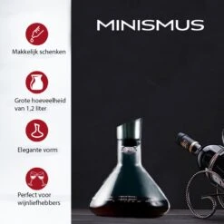 Minismus Decanteerkaraf 1200ml - Luxe Karaf - Wijnkaraf 14 Minismus Decanteerkaraf 1200ml - Luxe Karaf - Wijnkaraf -Skimask 1200x1200 1679