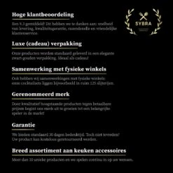 Sybra Cocktail Shaker Set - 6 Delig - Cocktail Shaker 750ML - Cocktail Boek - Roestvrijstaal - Geschenkverpakking - Opbergzakje -Skimask 1200x1200 1759