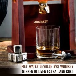 Whisiskey Whiskey Karaf - Luxe Whisky Karaf Set Zeilschip - 1L - Decanteer Karaf - Zeilboot - Whiskey Set - Incl. 4 Whiskey Stones, Schenktuit, Tap & 2 Whiskey Glazen - Peaky Blinders - Cadeau Voor Man & Vrouw -Skimask 1200x1200 1763