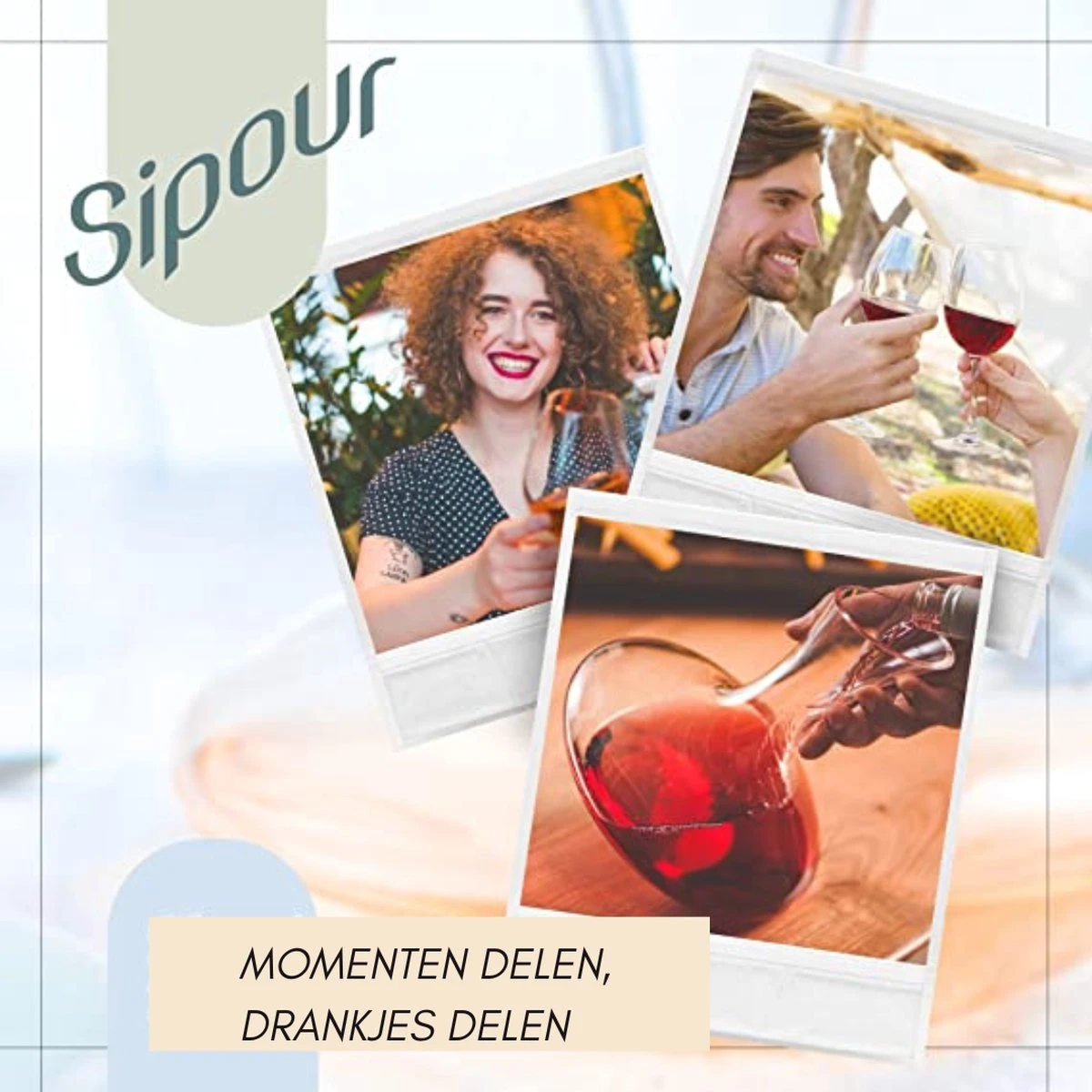 Onirique - Wijnkaraf - Handgeblazen - Kristallen Wijnkaraf - Elegant - Modern - Schenkvat Voor Hostingfeesten - Wijnbeluchter Voor Betere Wijnervaring - (62 Oz) 6 Onirique - Wijnkaraf - Handgeblazen - Kristallen Wijnkaraf - Elegant - Modern - Schenkvat Voor Hostingfeesten - Wijnbeluchter Voor Betere Wijnervaring - (62 Oz) - Afbeelding 4