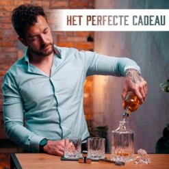 Whisiskey Whiskey Karaf - Klassiek - Whiskey Glazen - Luxe Whiskey Karaf Set - 0,9 L – Decanteer Set - Whisky Set - Incl. 2 Tumbler Glazen - Peaky Blinders - Cadeau Voor Man & Vrouw -Skimask 1200x1200 1784