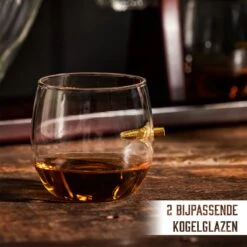 Whisiskey Whiskey Karaf - AK-47 - Luxe Whisky Karaf Set - 1 L - Decanteer Karaf - Whiskey Set - Incl. 4 RVS Whiskey Stones, Schenktuit & 2 Whiskey Glazen - Peaky Blinders - Cadeau Voor Man & Vrouw -Skimask 1200x1200 1815