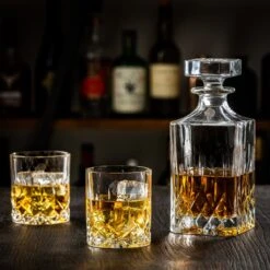 GDLF® Kristal Vintage Whiskey Karaf - Decanteer Karaf - Whiskey Set - Made In Europa - Peaky Blinders - Kristallen Karaf Voor Whiskey, Gin, Wodka, Likeur, Wijn & Rum - 800 ML - Kado Man - Cadeau Voor Man & Vrouw -Skimask 1200x1200 1868