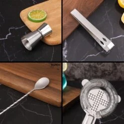 HGMD® Cocktail Set - 16-Delige Set - Cocktail Shaker Set (750ml) - Cocktail Shaker Set -Skimask 1200x1200 1962