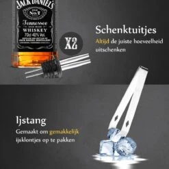 Mellian - Cocktail Set - 15-delige Cocktail Shaker Set - Inclusief Bamboe Standaard & Menukaart -Skimask 1200x1200 2039