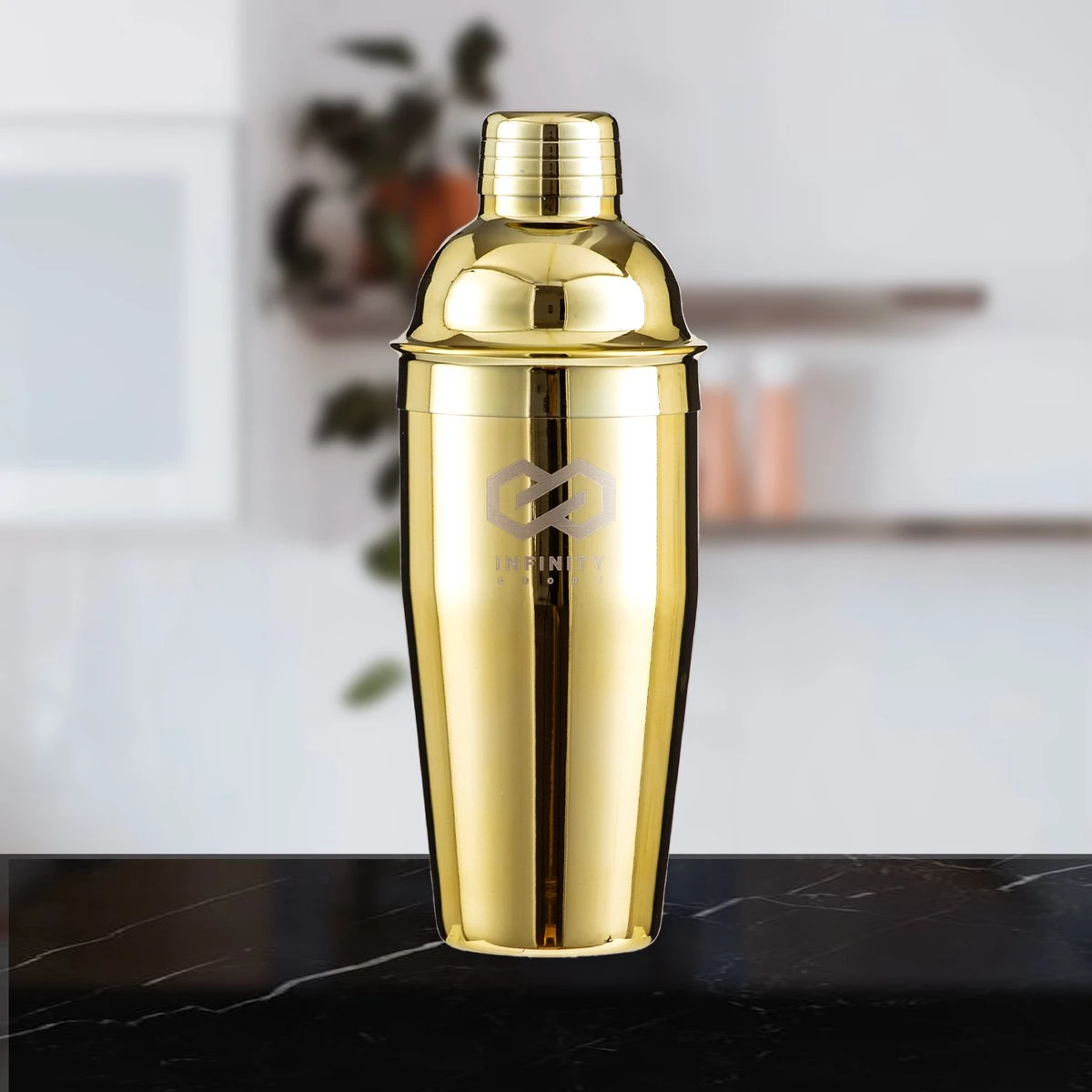 Infinity Goods Cocktailset - 15 Delige Gold Edition Cocktail Shaker Set - Luxe Cadeauverpakking - Inclusief Recepten - Goud 9 Infinity Goods Cocktailset - 15 Delige Gold Edition Cocktail Shaker Set - Luxe Cadeauverpakking - Inclusief Recepten - Goud - Afbeelding 7